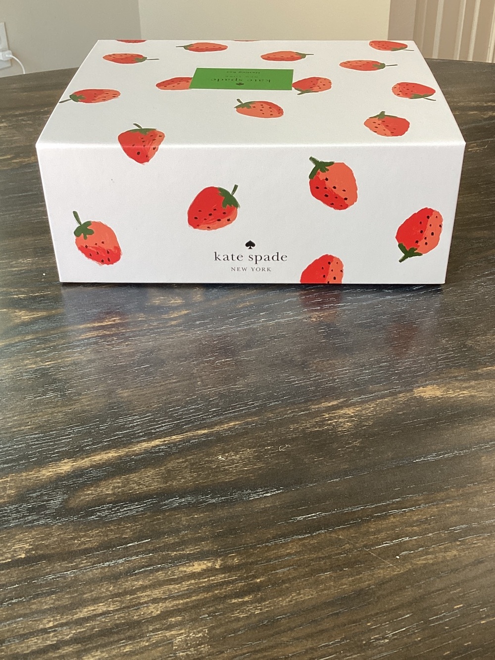 Kate Spade Strawberries Nesting Box